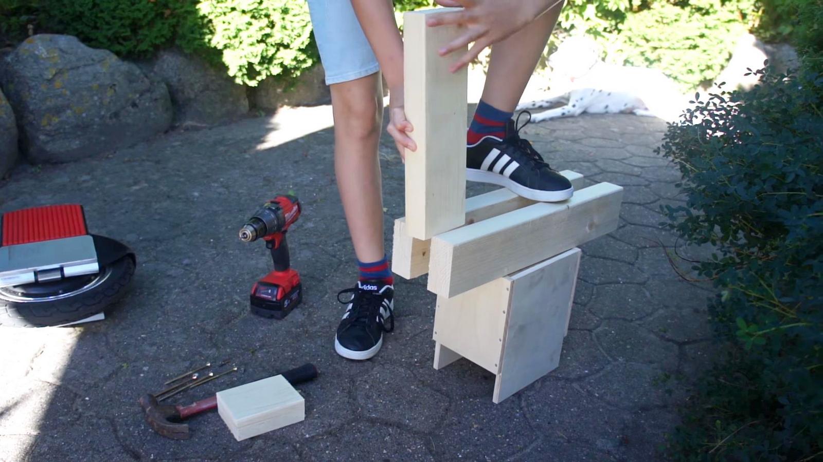 Делаем рулевую стойку для моноколеса