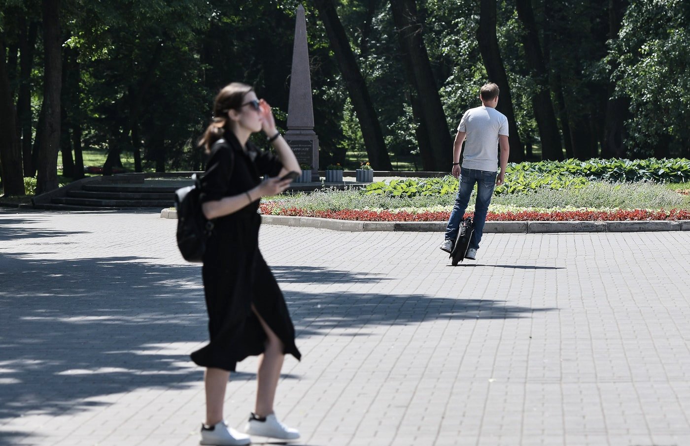 Дмитрий но моноколесе