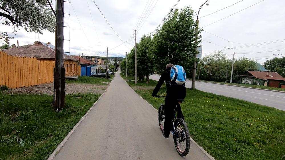 Дорожка на Уктусские горы