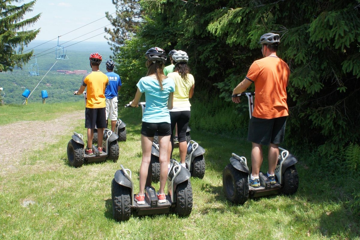 Езда на сигвеях