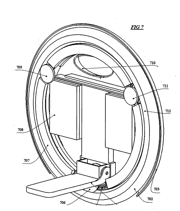 Фото патента моноколеса