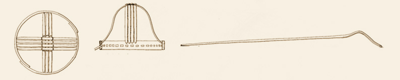 Круг северно афганской юрты