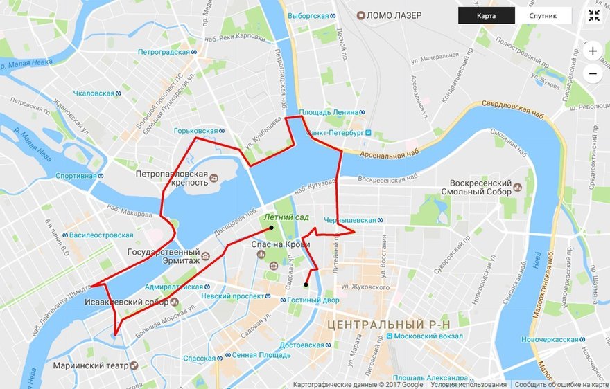 Марсово - Манежная