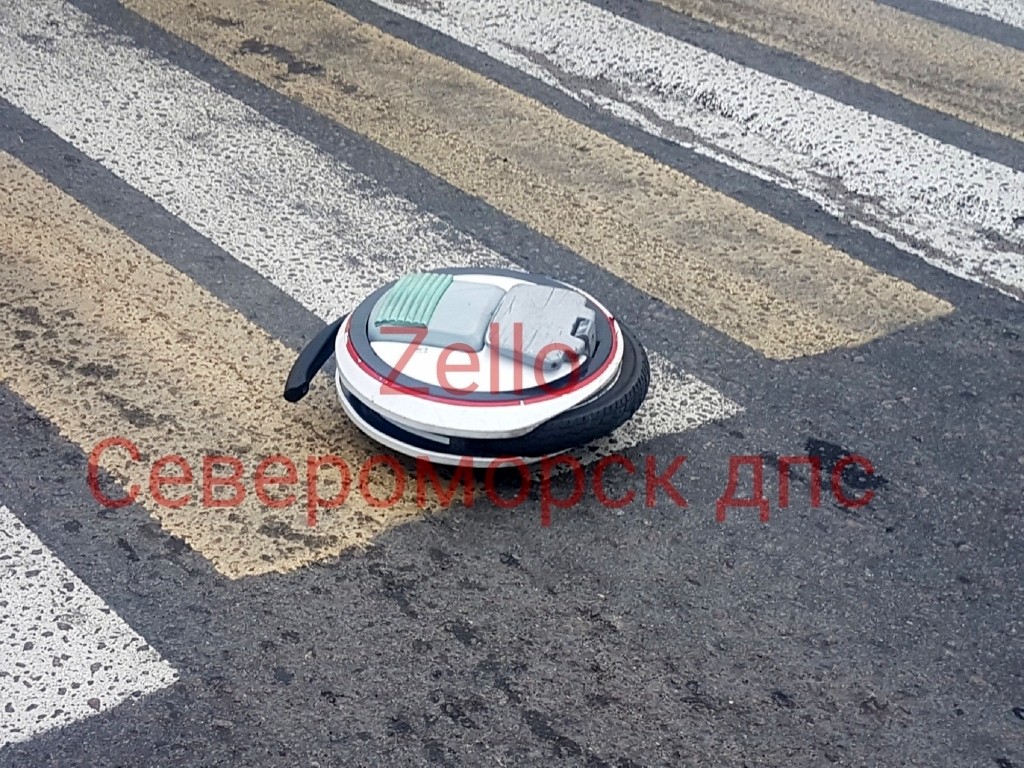 Моноколесо ДТП