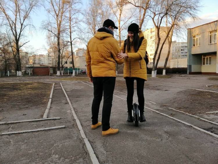 Моноколесо - обучение