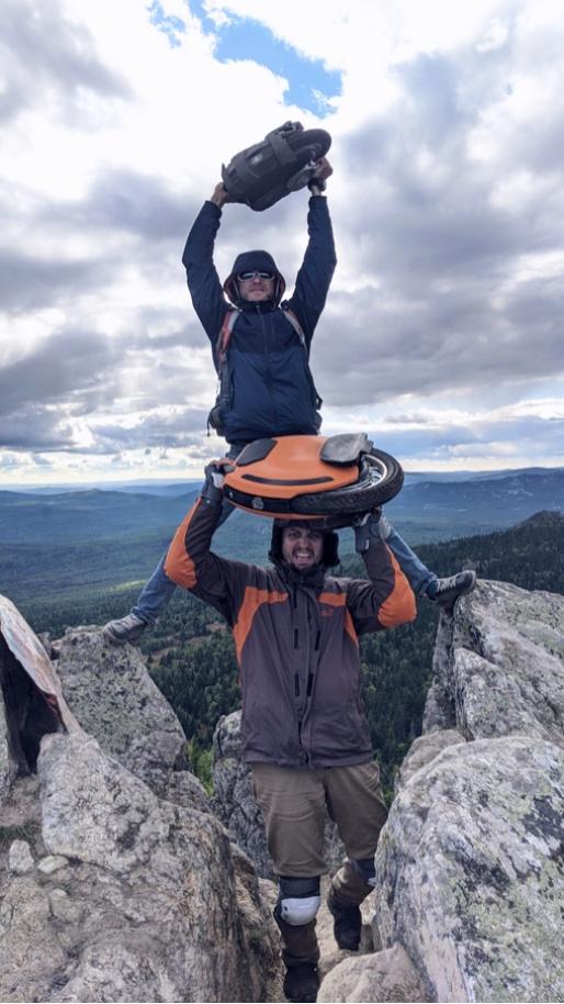 Моноколёса в горах