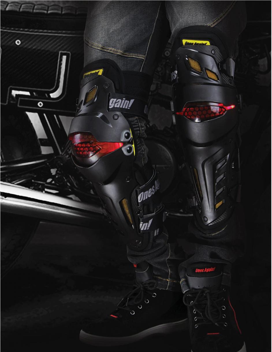 Наколенники со светодиодной подсветкой