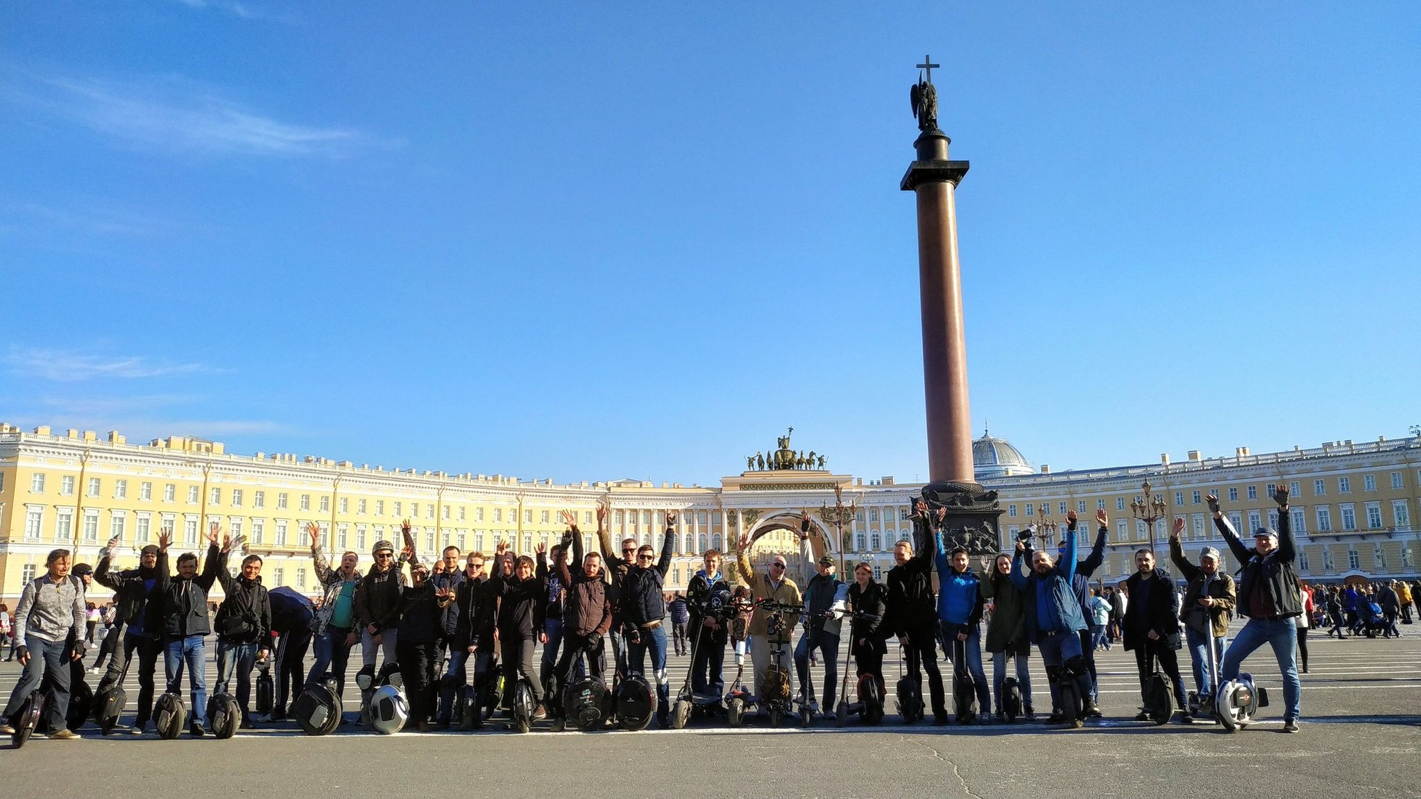 Открытие сезона на Дворцовой площади