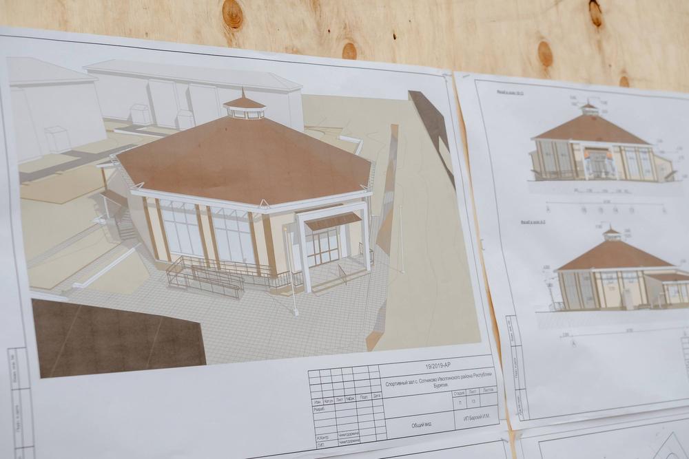 План юрты спортзала