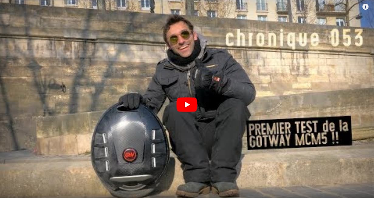 По Парижу на GotWay MCM5