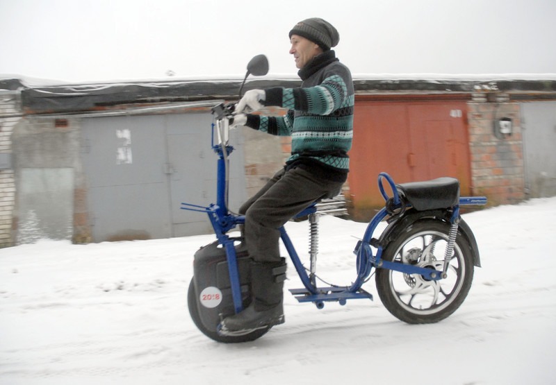 Самодельный скутер из GotWay Msuper 3