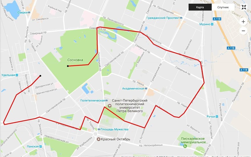 Сосновка - Удельный