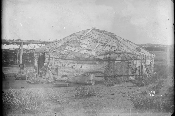 Старое фото юрты