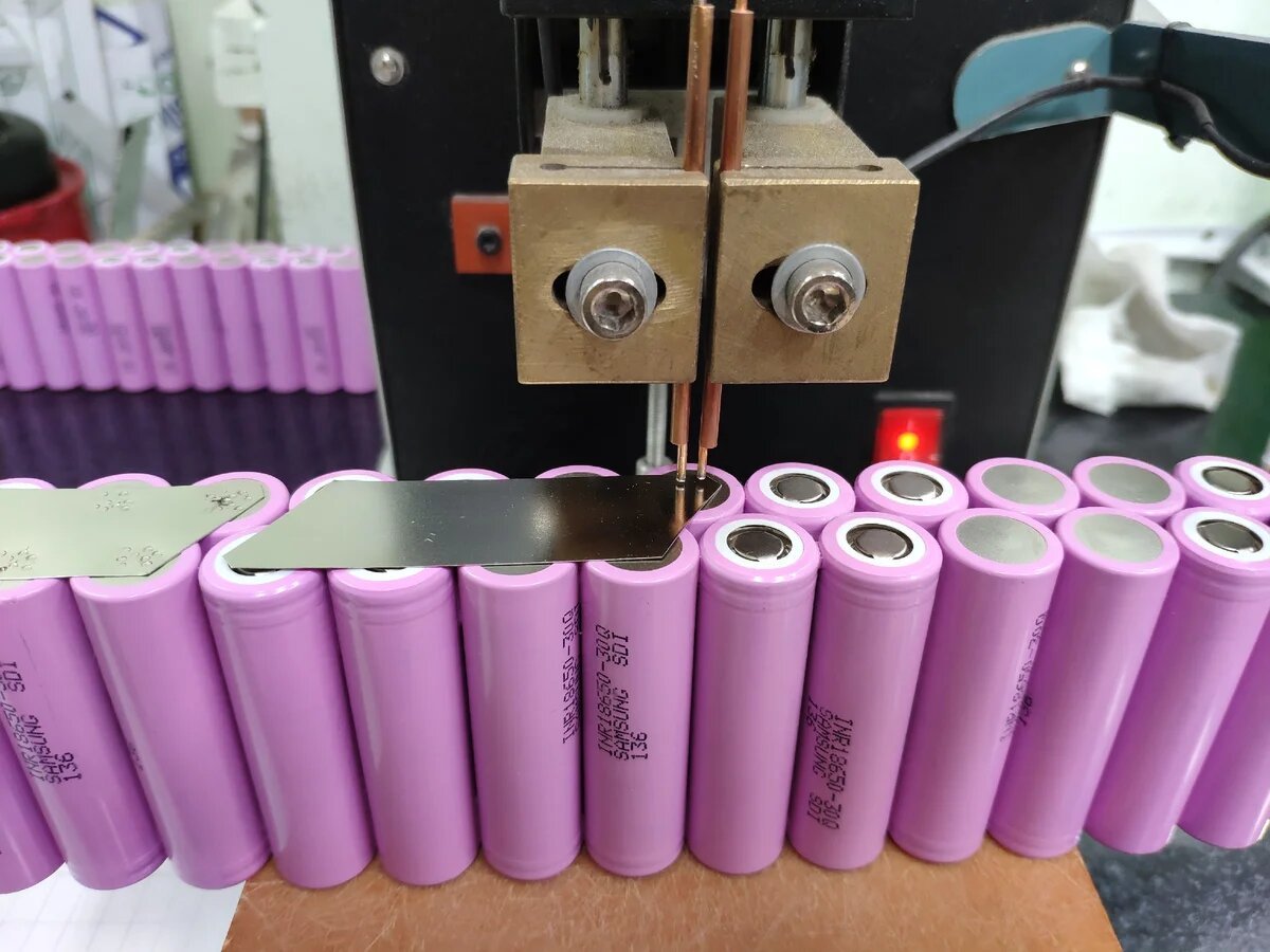 Сварка ячеек