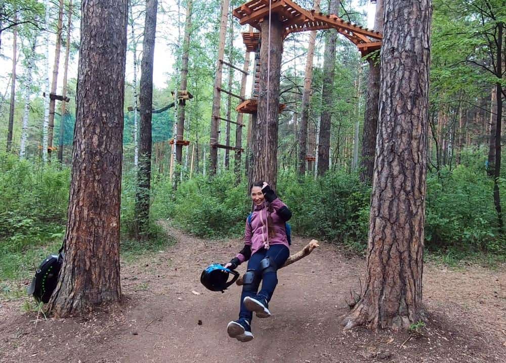 Веревочный парк Кроны