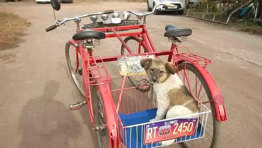 4х колёсный веломобиль