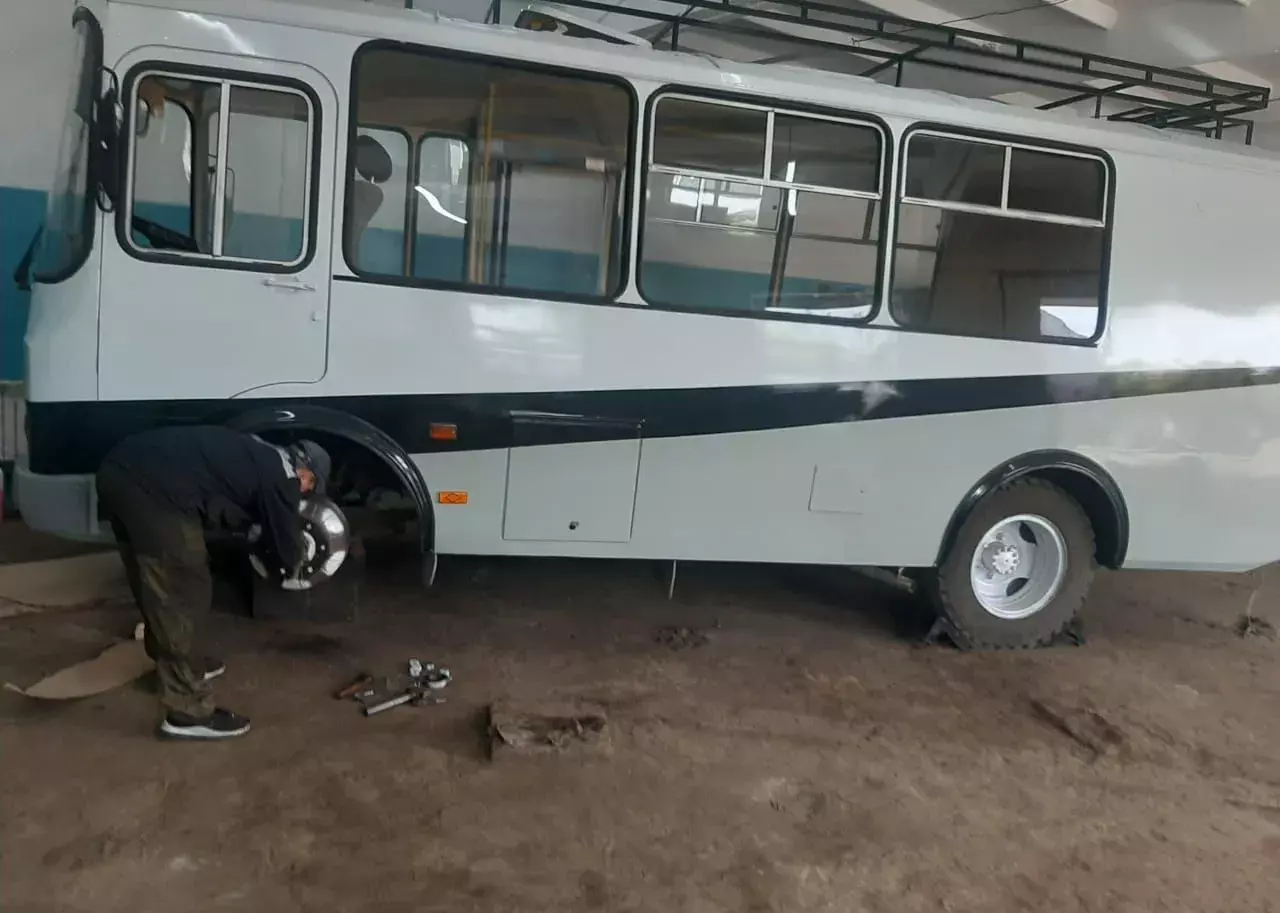 Автодом паз с двигателем Toyota 3UZ