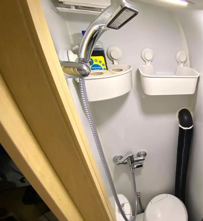 Душ в автодом своими руками