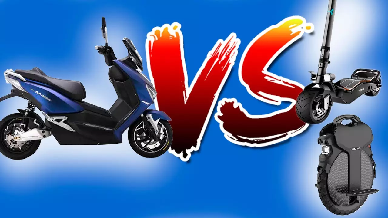 Электроскутер, электросамокат или моноколесо