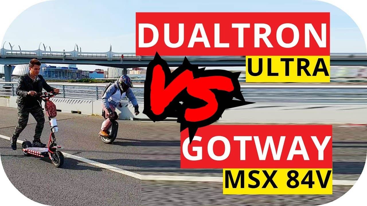 GotWay MSX 84v VS электросамоката Dualtron Ultra