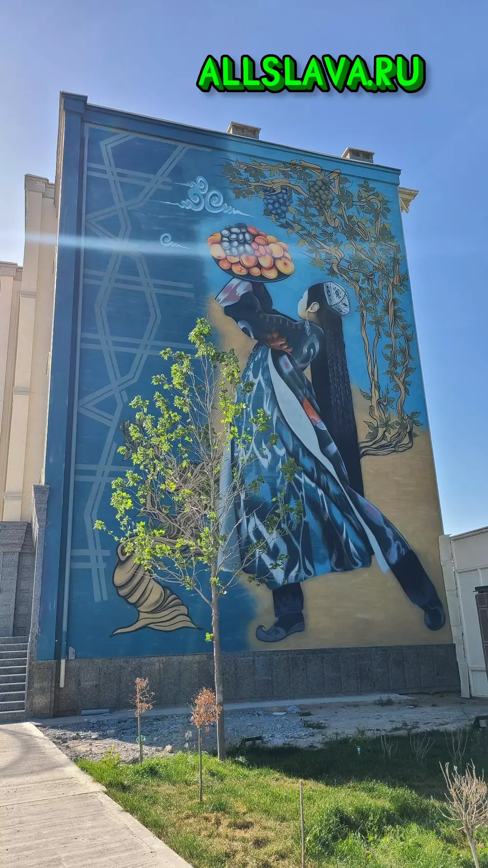 Оформление зданий в Узбекистане