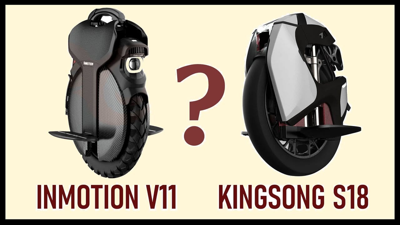 Inmotion v11 и Kingsong S18