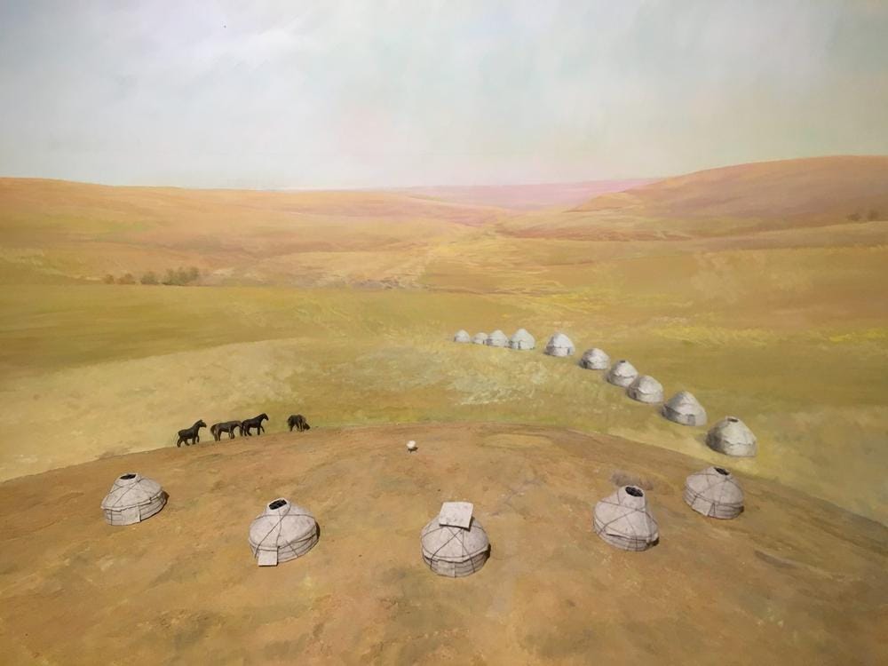 Картина юрты