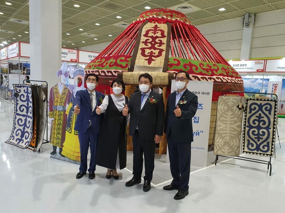 Кыргызская юрта в южной Корее