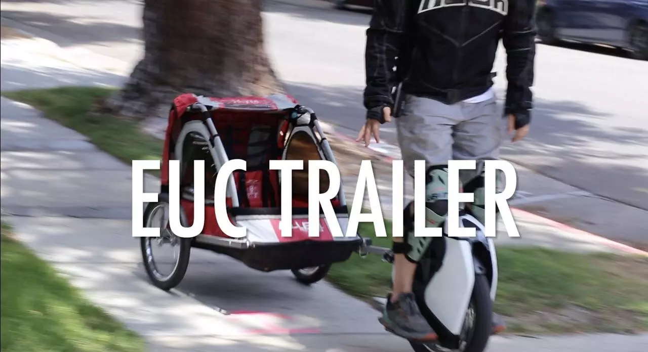 Прицеп для моноколеса