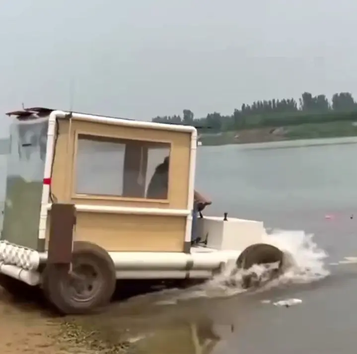 Самодельный автодом амфибия