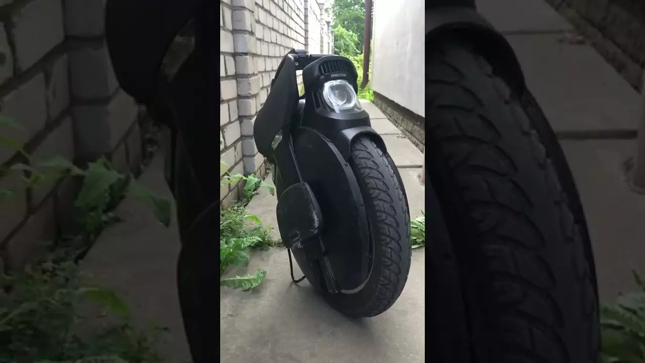 Секрет комфортной езды по тротуарам на моноколесе