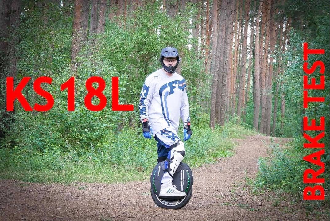 Тест, что лучше тормозит, моноколесо KingSong 16s или 18L