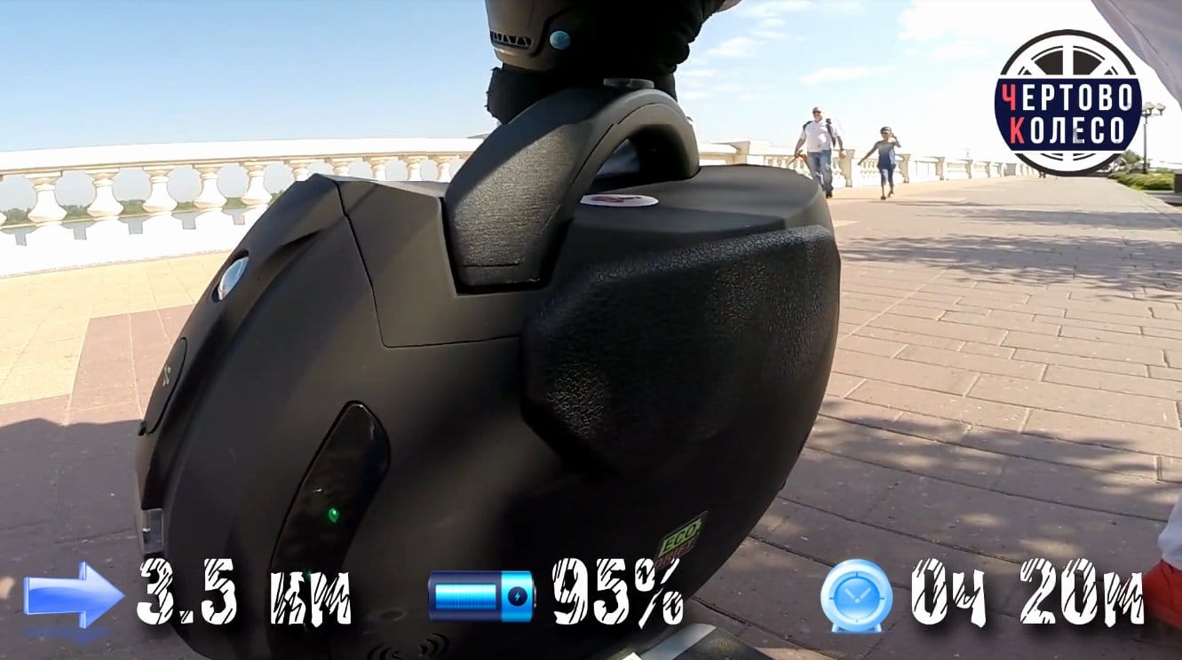 Тестирование KingSong KS-18l на дальность хода