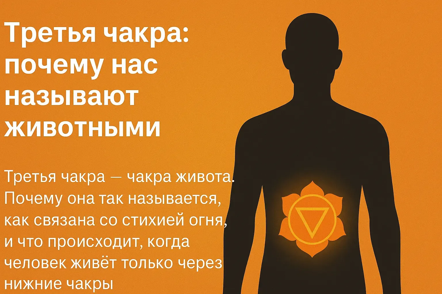 Третья Чакра_ Чакра Живота