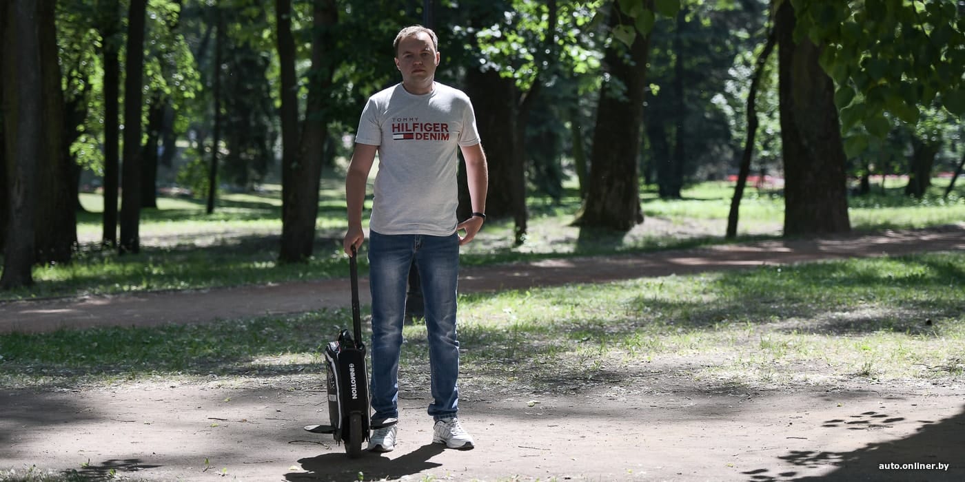 За этот сезон уже проехал по Минску 530 км