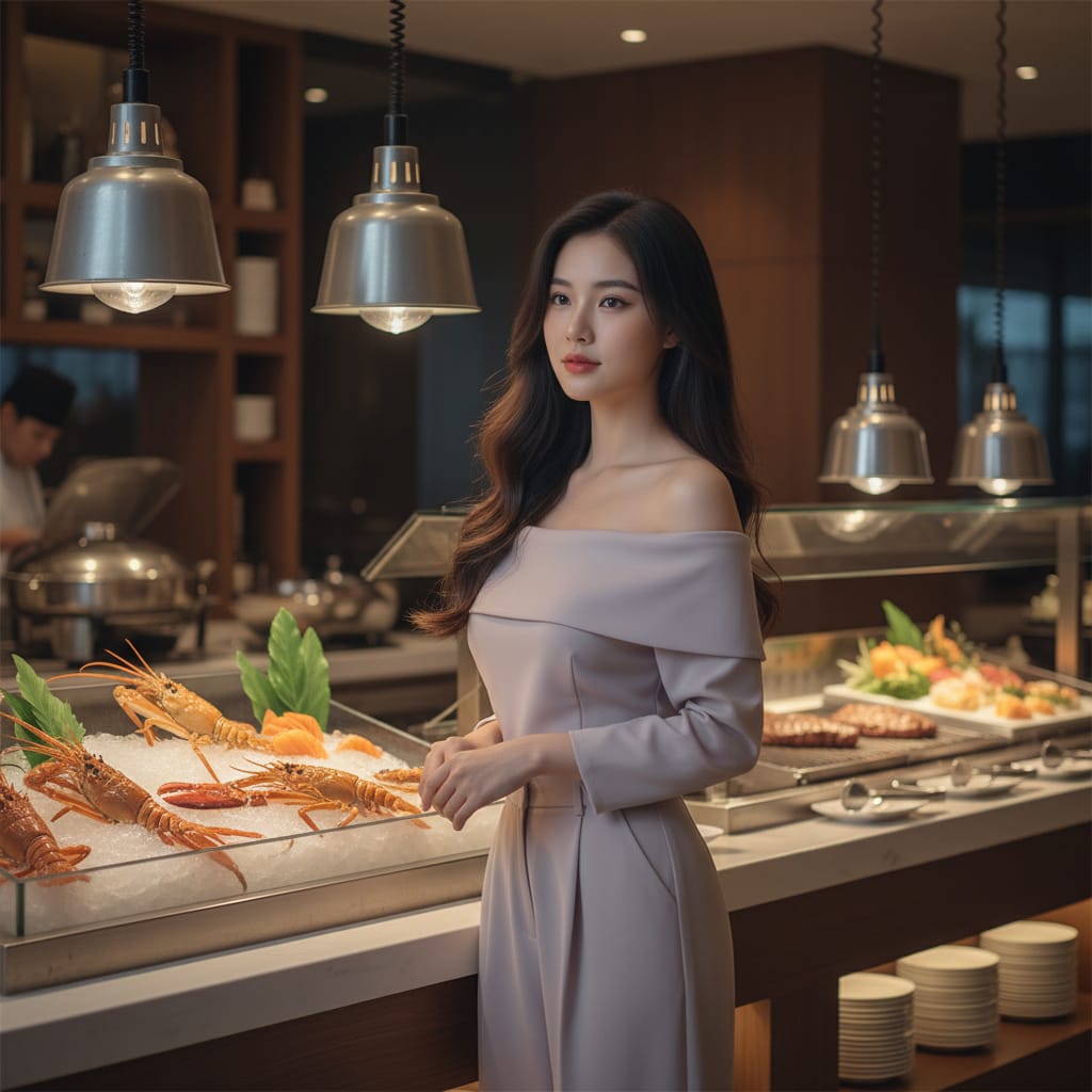 Гурманский безлимит в Нячанге: Обзор лучшего буфета с крабами, стейками и суши в 2025 году