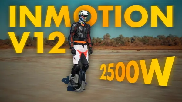 Inmotion V12 - большой тест драйв. 2500W, 60 кмч!
