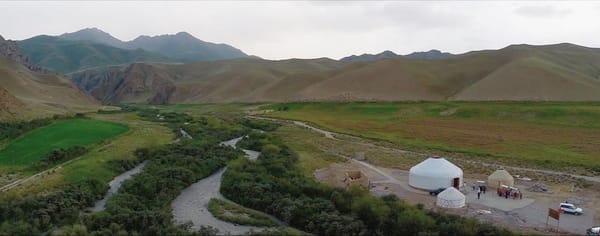 Самая большая юрта в Кыргызстане