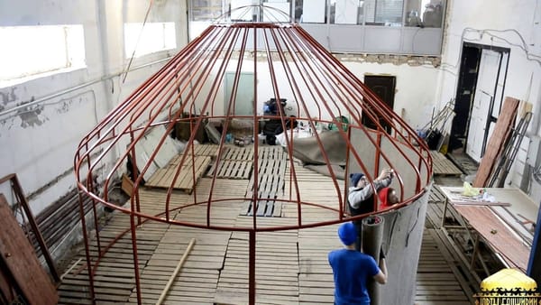 Сборка юрты Башкирии