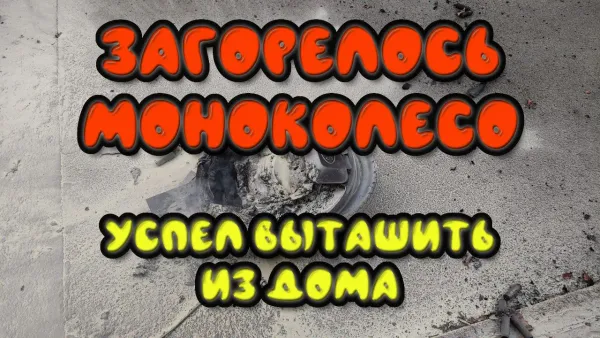 Сгорело моноколесо Gotway Nikola 100v 1800 Wh