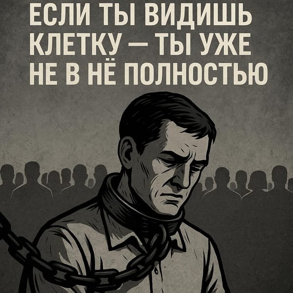 Спросил у нейросети чё делать если ты раб стадо