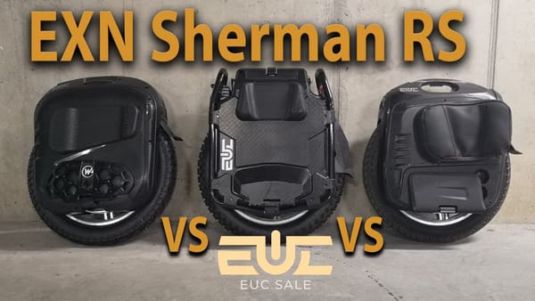 Сравнительный тест Begode EXN и RS (HS) против Veteran Sherman