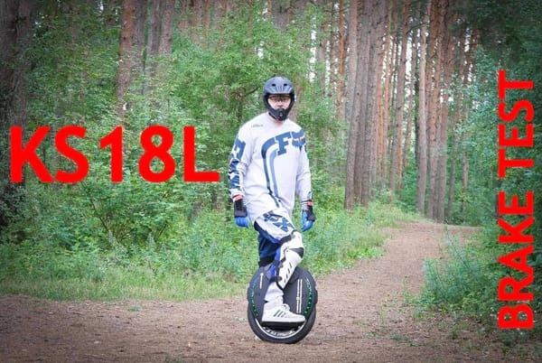Тест, что лучше тормозит, моноколесо KingSong 16s или 18L