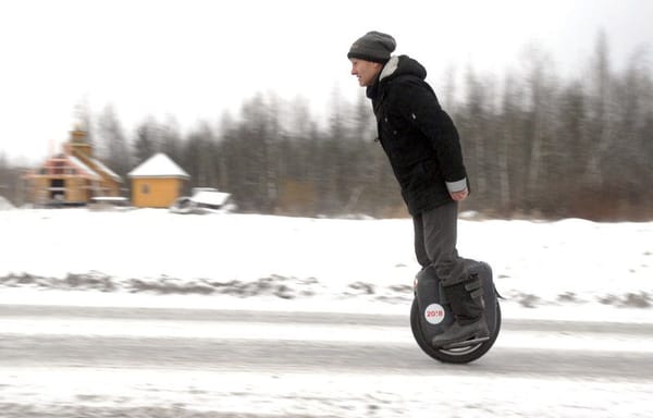 Виктор Грек и моноколесо GotWay Msuper V3