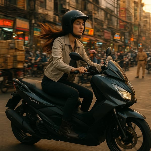 Вьетнамский дорожный апокалипсис 2025: новые штрафы, суровые копы и выживание на байке