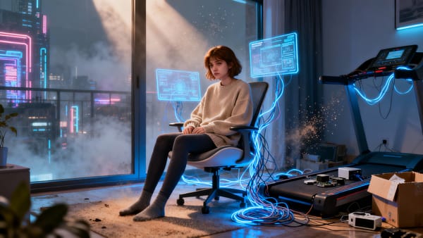 Эволюция лени: почему прогресс превращает нас в персонажей «Матрицы»