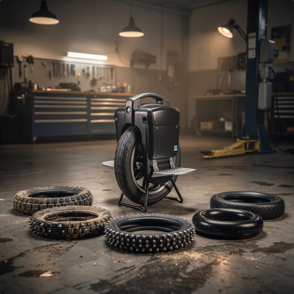 Гайд по выбору покрышек для моноколеса: от «дубовых» утюгов до редкого эксклюзива