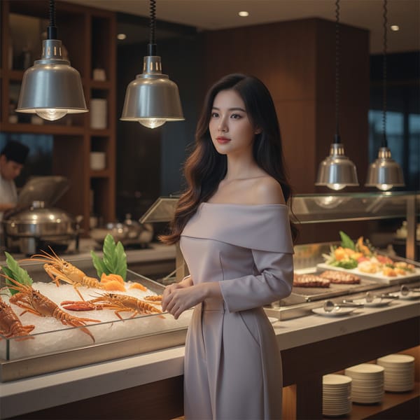 Гурманский безлимит в Нячанге: Обзор лучшего буфета с крабами, стейками и суши в 2025 году